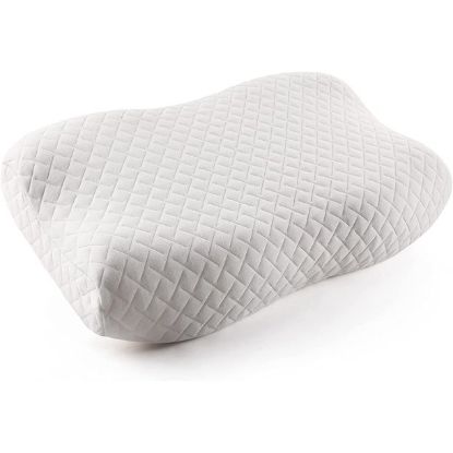 Contour Memory Foam Pillow, Cervical Pillow for Neck Pain Relief, Neck Orthopedic Sleeping Pillows for Side, Back and Stomach Sleepers.(Queen Size)